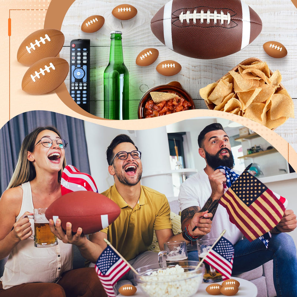 Blulu foam football as a party favor adds tactile fun at events.