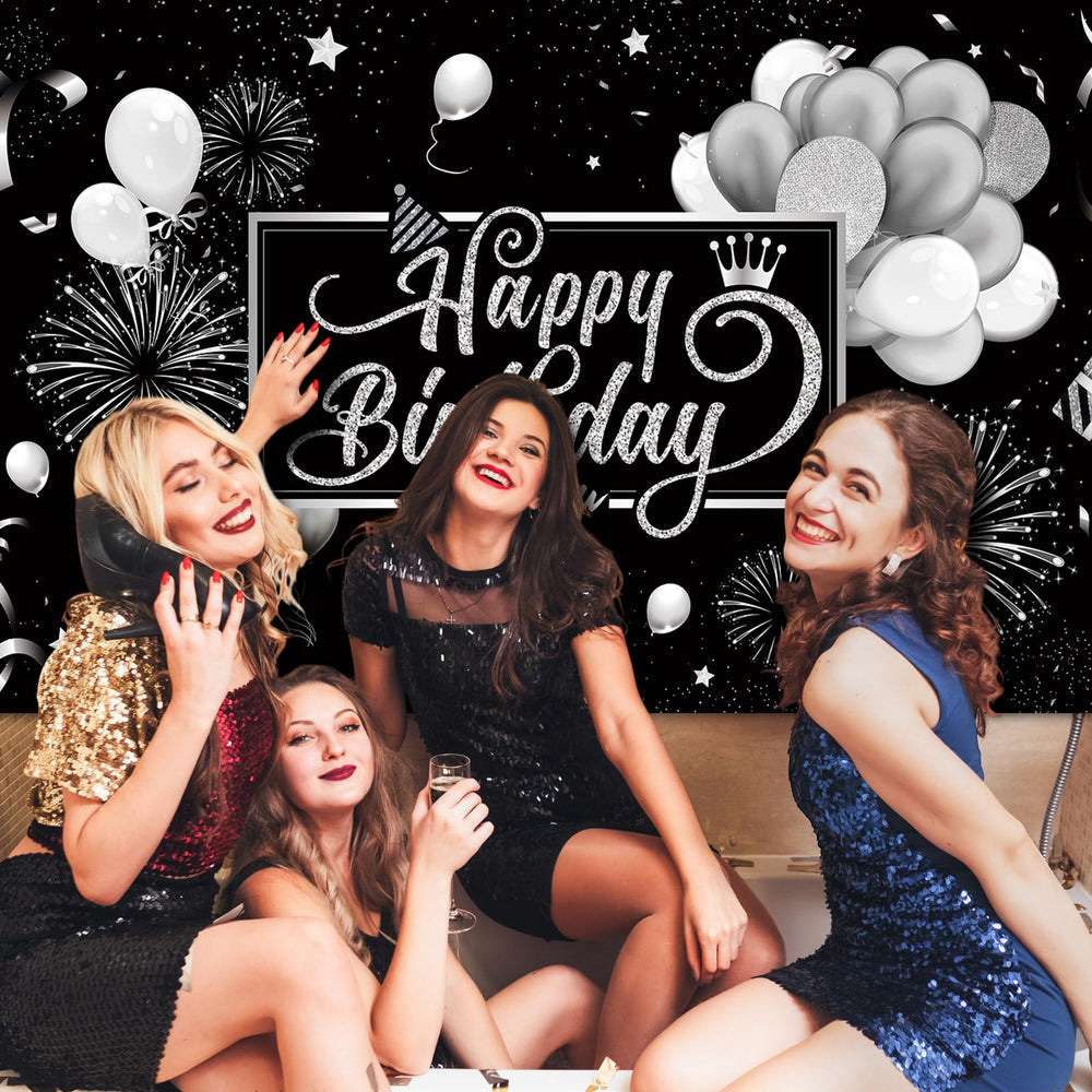 Blulu polyester backdrop is durable and easy to clean, perfect for repeated party shoots.