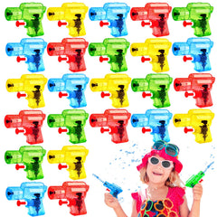 Blvochnnt mini water guns set for kids, vibrant colors, ideal for summer play.