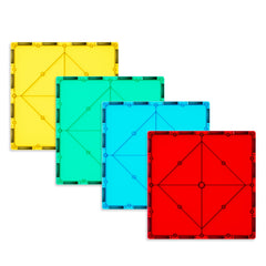 Bmag large square tiles expand play with four colors for imaginative building