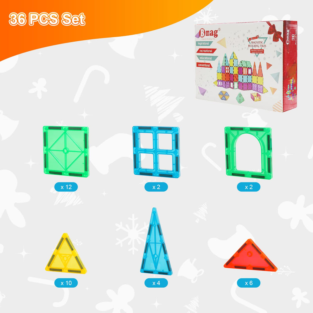 Bmag tiles offer easy cleanup and tidy storage after play.