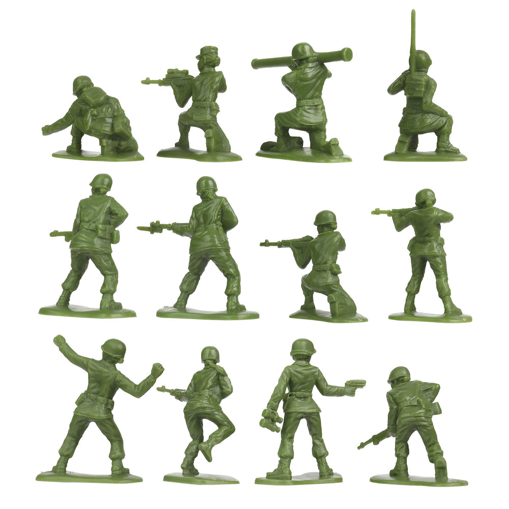 BMC Toys Bazooka Operator figure adds dynamic long-range action.