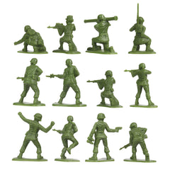 BMC Toys Bazooka Operator figure adds dynamic long-range action.