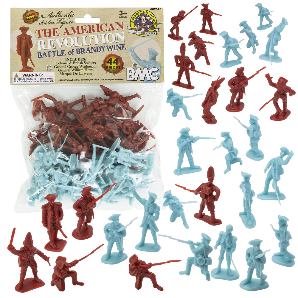 BMC Toys Brandywine 44pc figures ready for battle play and display