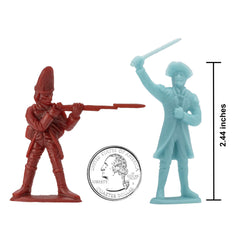 BMC Toys British redcoats figures ready for imaginative battlefield play