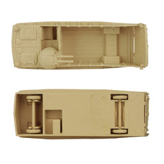 BMC Toys Classic Landing Craft olive-drab front view with dual turrets