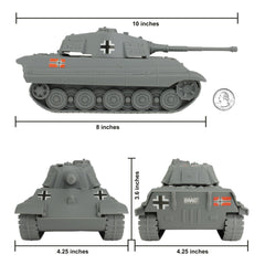 BMC Toys D-Day Tank Battle Dragon Teeth supports defensive setups