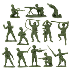 BMC Toys German soldier figure adds WWII realism for display.
