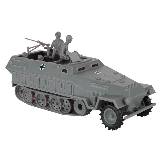 BMC Toys CTS Hanomag Halftrack front view for display and play