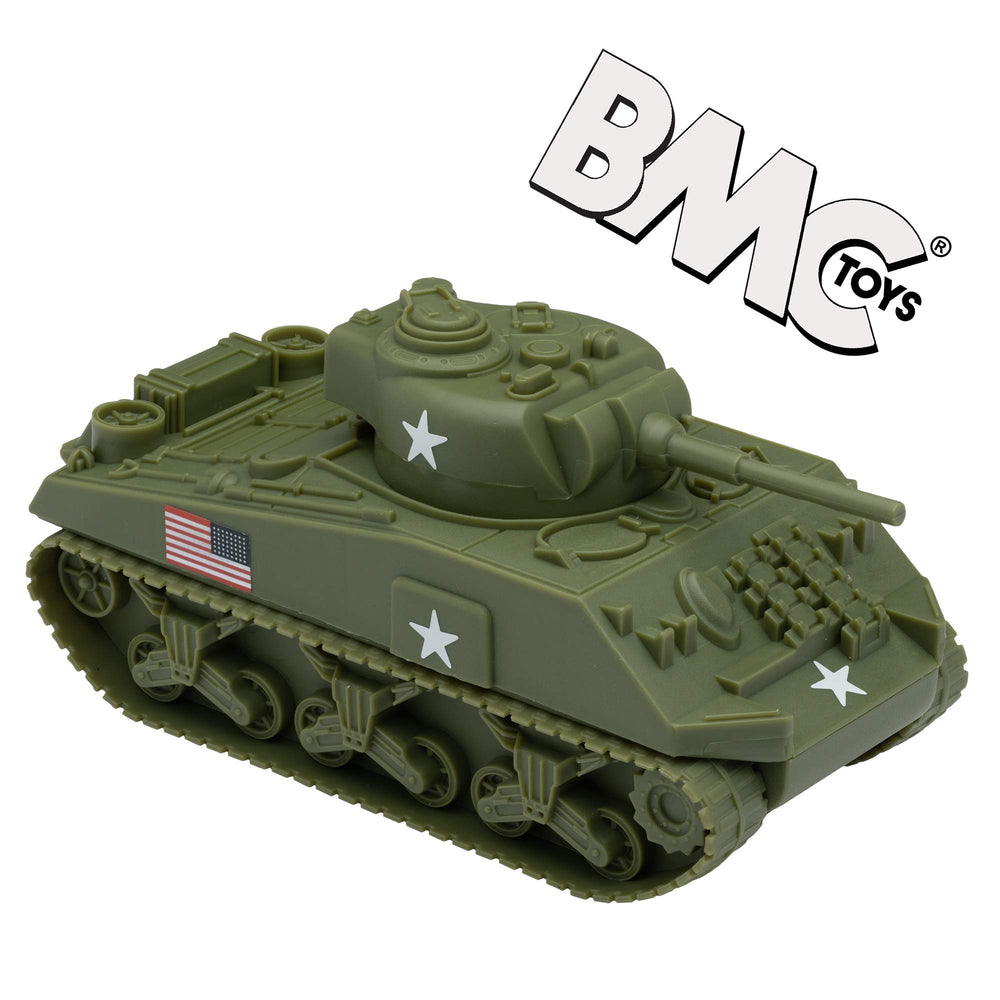 BMC Toys Sherman M4 Tank packaging in plain polybag.