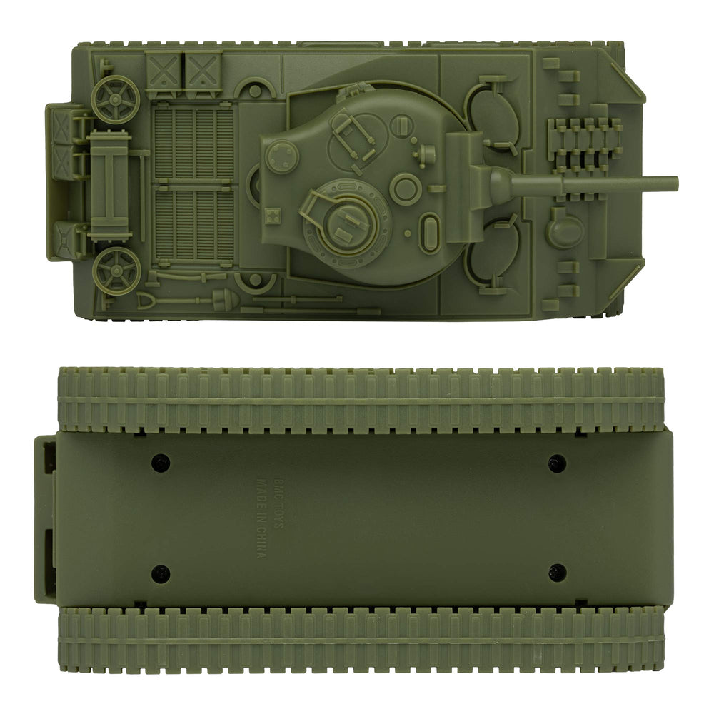 BMC Toys Sherman M4 Tank turret detail with swiveling action.
