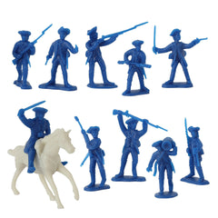 BMC Toys Yorktown American blue figures ideal for history play