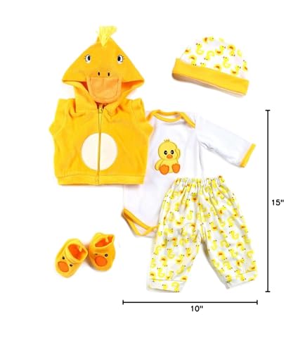 BNNPUU yellow-duck collection packaging keeps items organized