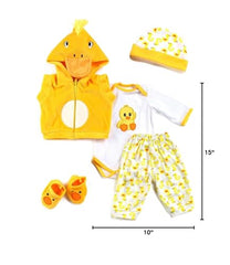 BNNPUU yellow-duck collection packaging keeps items organized
