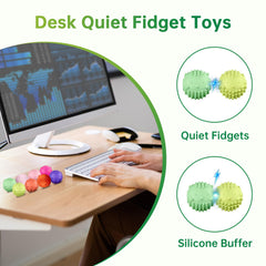 Bnoiiok Magnetic Fidget Balls pocket desk use for discreet stress relief.