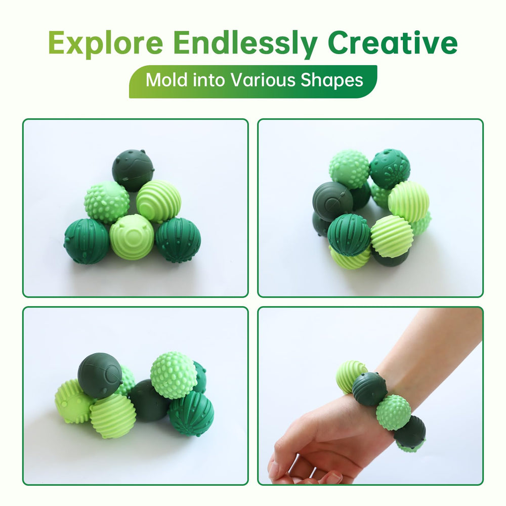 Bnoiiok fidget balls pocket size for travel.