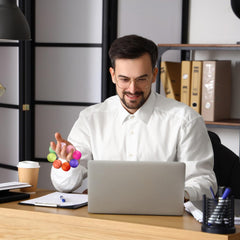 Bnoiiok Magnetic Fidget Balls quiet travel companion for on the go focus.