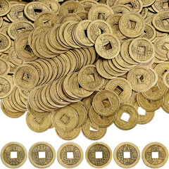 Boao Chinese coins antique bronze collection for traditional wealth luck decor