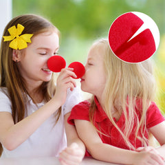 Boao red clown nose used as party favor prop for celebrations