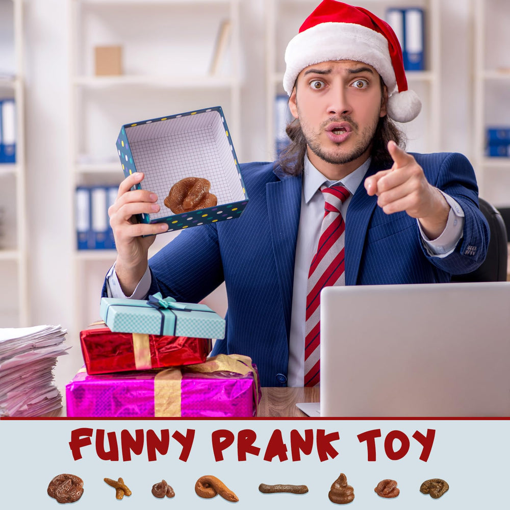 Boao prank poop prop in bathroom setup for surprises