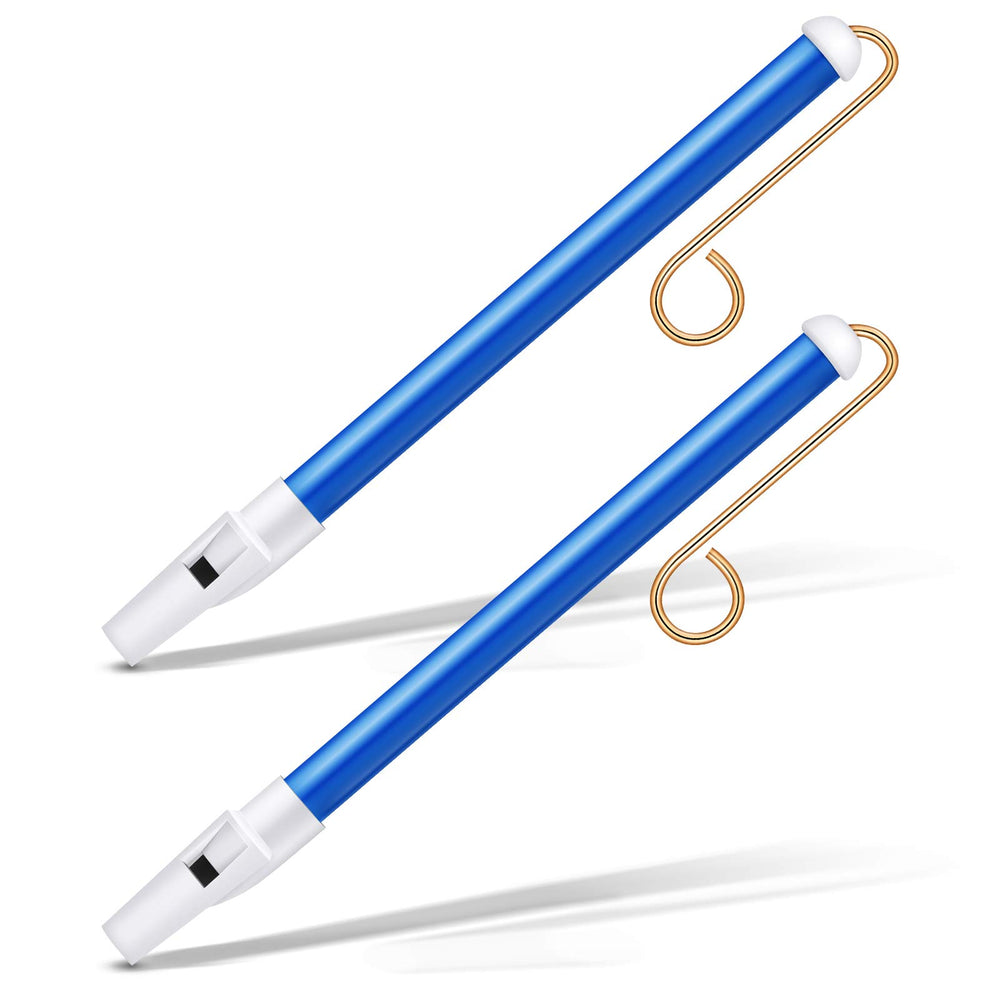 Boao slide whistle two piece blue set for interactive games and celebrations.