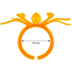 Boao spider rings cupcake toppers to decorate desserts and treats.