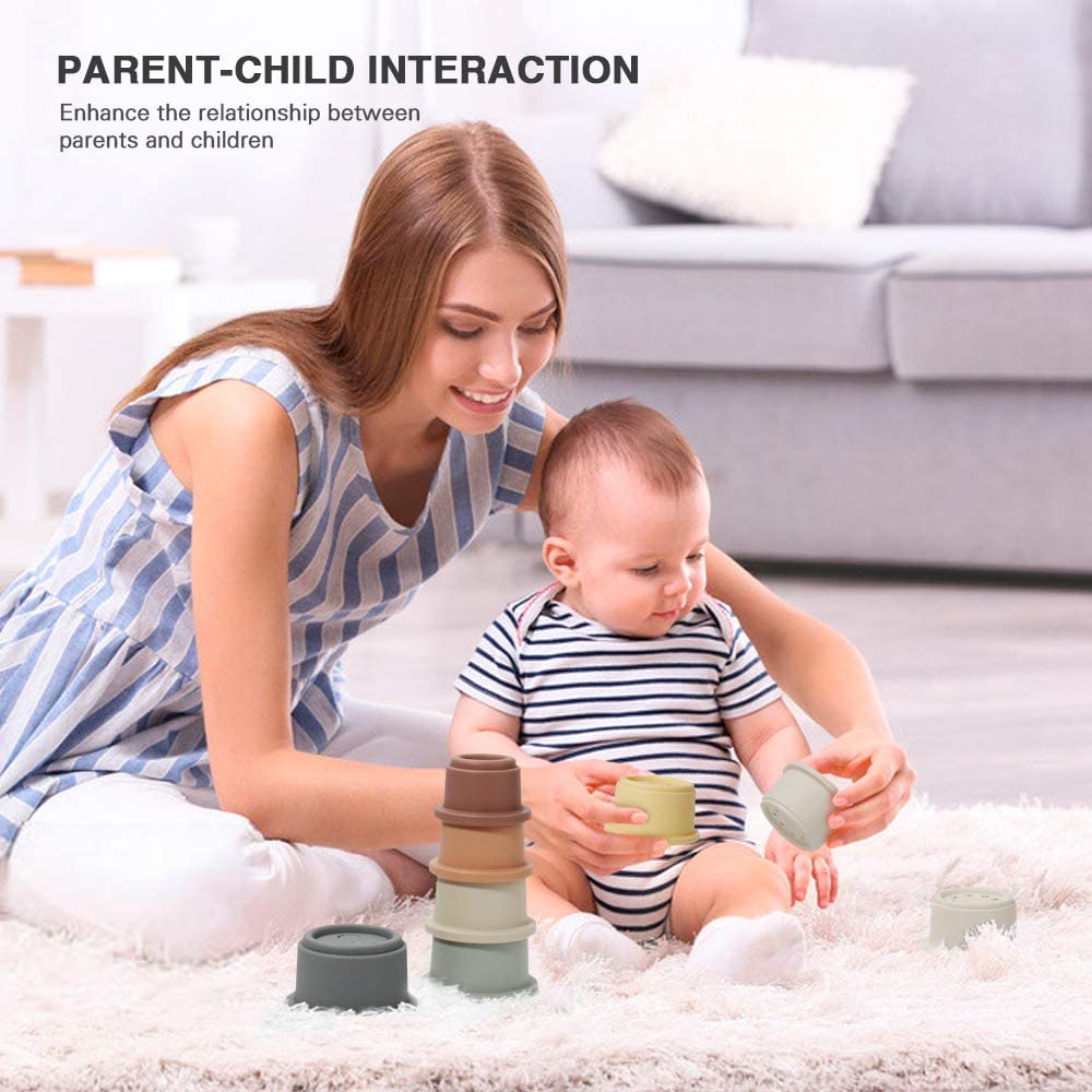 BOBXIN cups in toddler hands support play and grip development