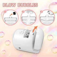 BOHIYAHOO bubble machine safety design for kid-friendly play