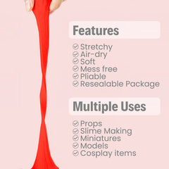 BOHS Air-dry foam clay shows easy setup and mess-free crafting for kids