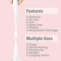 BOHS White Foam Clay packaging image highlighting 100 gram quantity