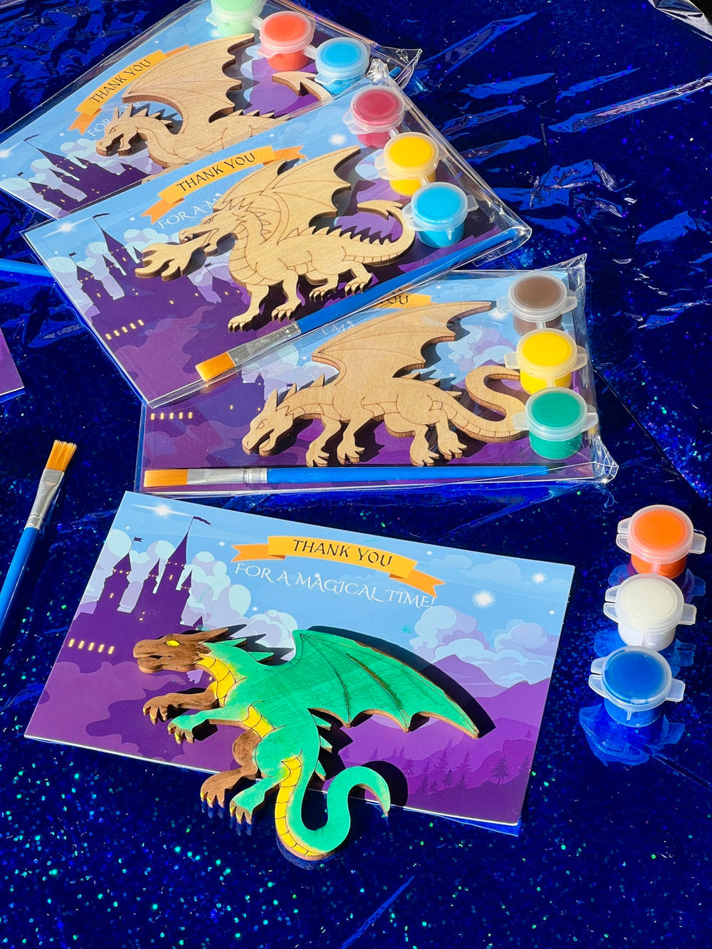 Boikoky party favors for dragon-themed celebrations and crafts.