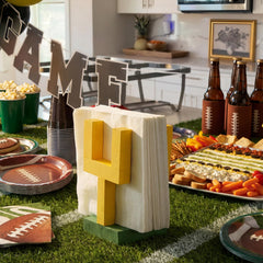 Bokon football-table-decor-sports-theme adapts to parties and events.
