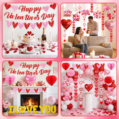 Bolake gold foil balloons I Love You, bright statement for ceilings