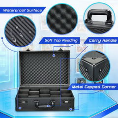 boldblox Card Storage Box anti-slip base ensures stability.