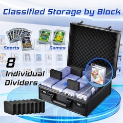 Boldblox card storage box with combo lock adds secure storage for valuable cards.