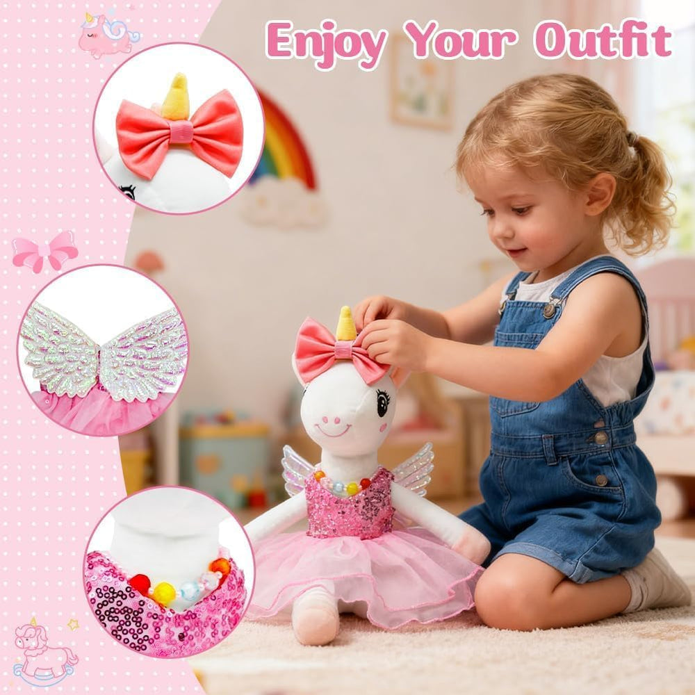BOLZRA dress-set 1 enables colorful, imaginative outfits for dress-up.