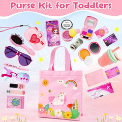 BOLZRA Play Purse Toy wallet and cards: role-play money skills in a safe toy
