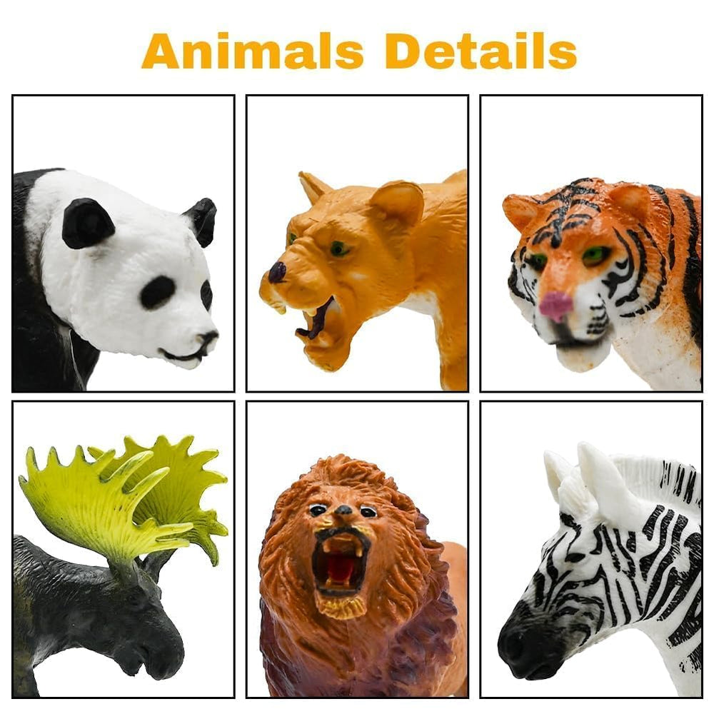 BOLZRA Safari elephant figure promotes creative pretend play and fine motor skills