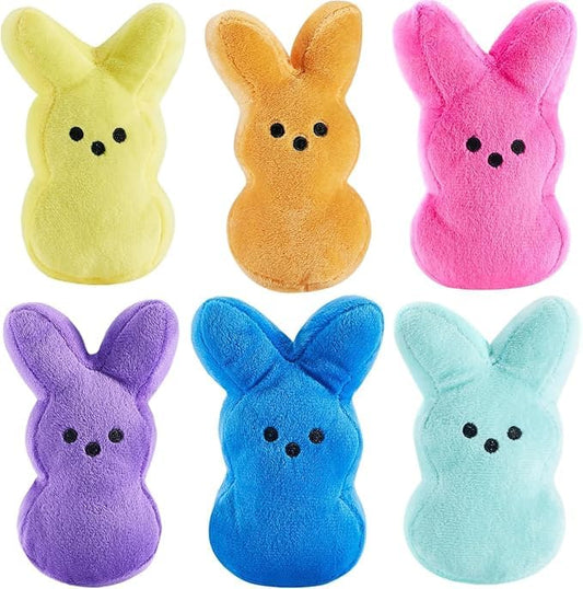 BOMBPARK bunny plush 6-pack for Easter baskets and hugs.
