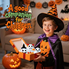 BOMBPARK soft ghost plush toy ideal bedtime companion.