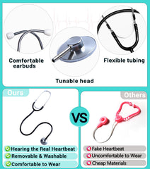 Bomly toy glasses for kids nurse costume spark creativity and detail-oriented play.