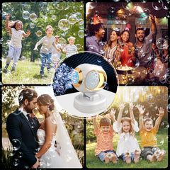 BOMOCO Bubble Machine is safe, non-toxic ABS plastic for families