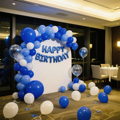 Bomsi deep royal blue color consistency across balloons