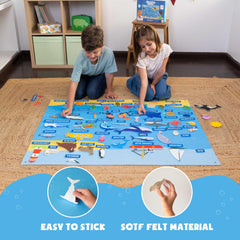 BONNYCO wall or floor playboard offers versatile placement and stability.