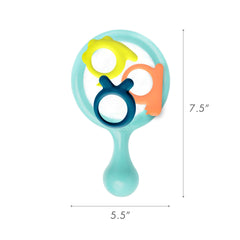 Boon Water Bugs bath toys support dexterity as kids reach and grab.