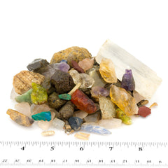 Boone's Mill full-color guide included to identify gems and fossils.