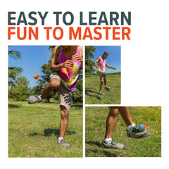 BOONI footbag compact size ideal for travel and on-the-go stress relief