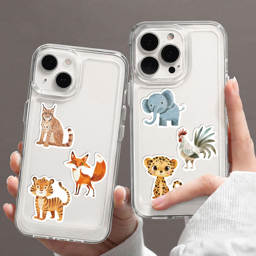 Booppyy cute animal stickers 06 tailor party favors, scrapbooks, or gifts with whimsy
