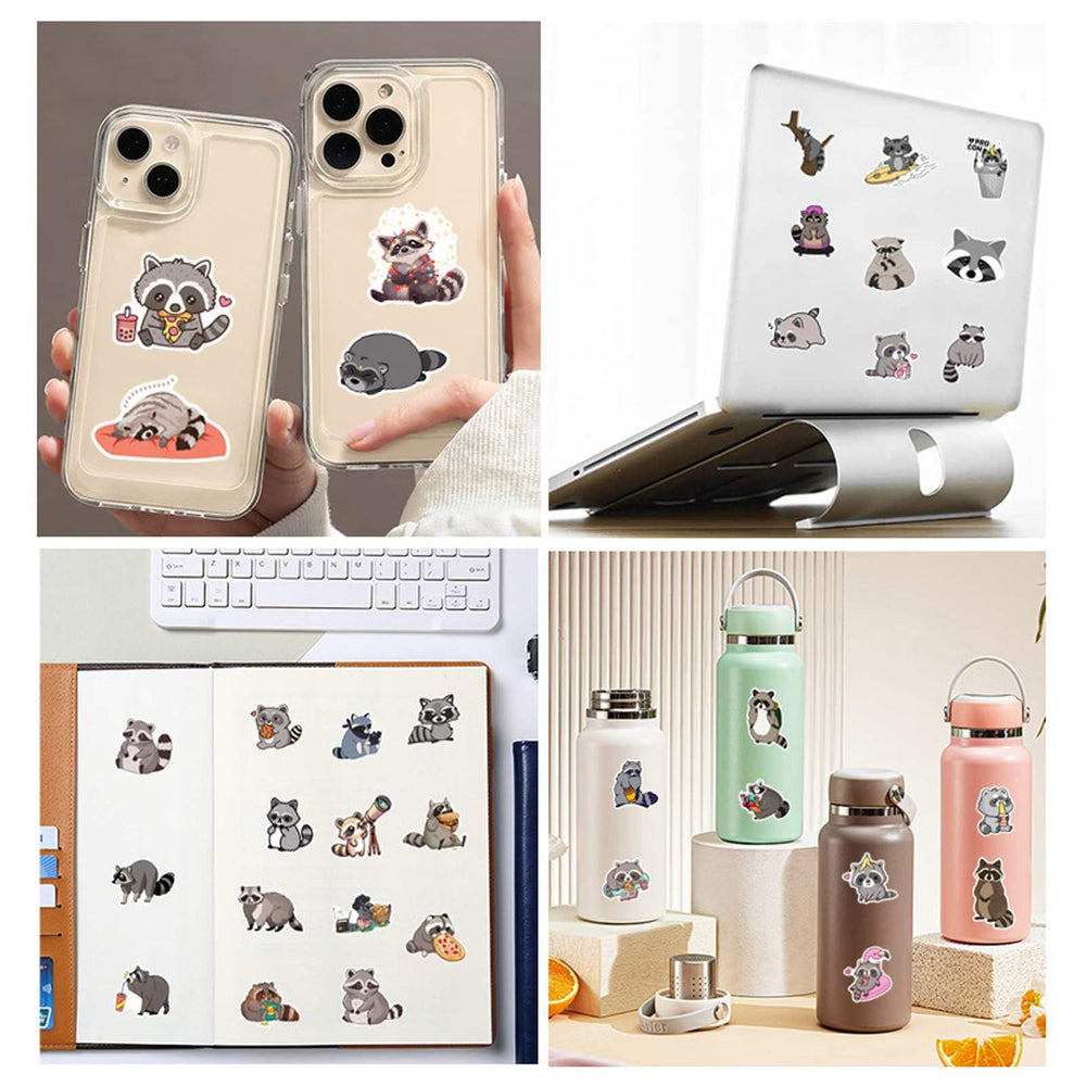 Booppyy raccoon stickers for kids party gifts and fun favors