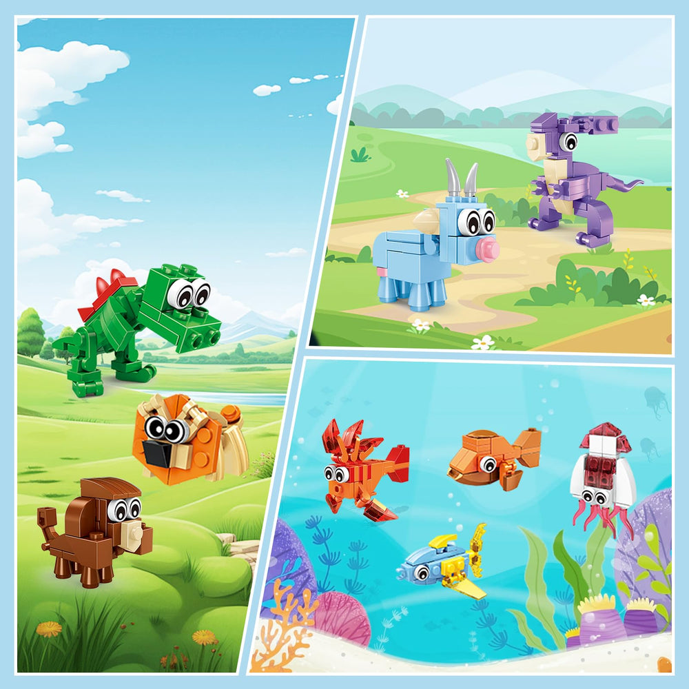 BOPEGOLO smooth-edged mini blocks ensure safe, hands-on building sessions.